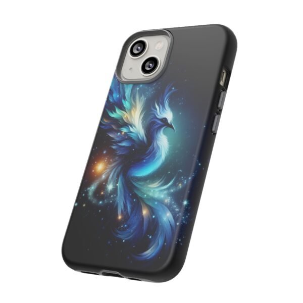 "Mystical Azure Flame Bird - Fantasy Enchanted Phone Case"- Phone Case - Image 36