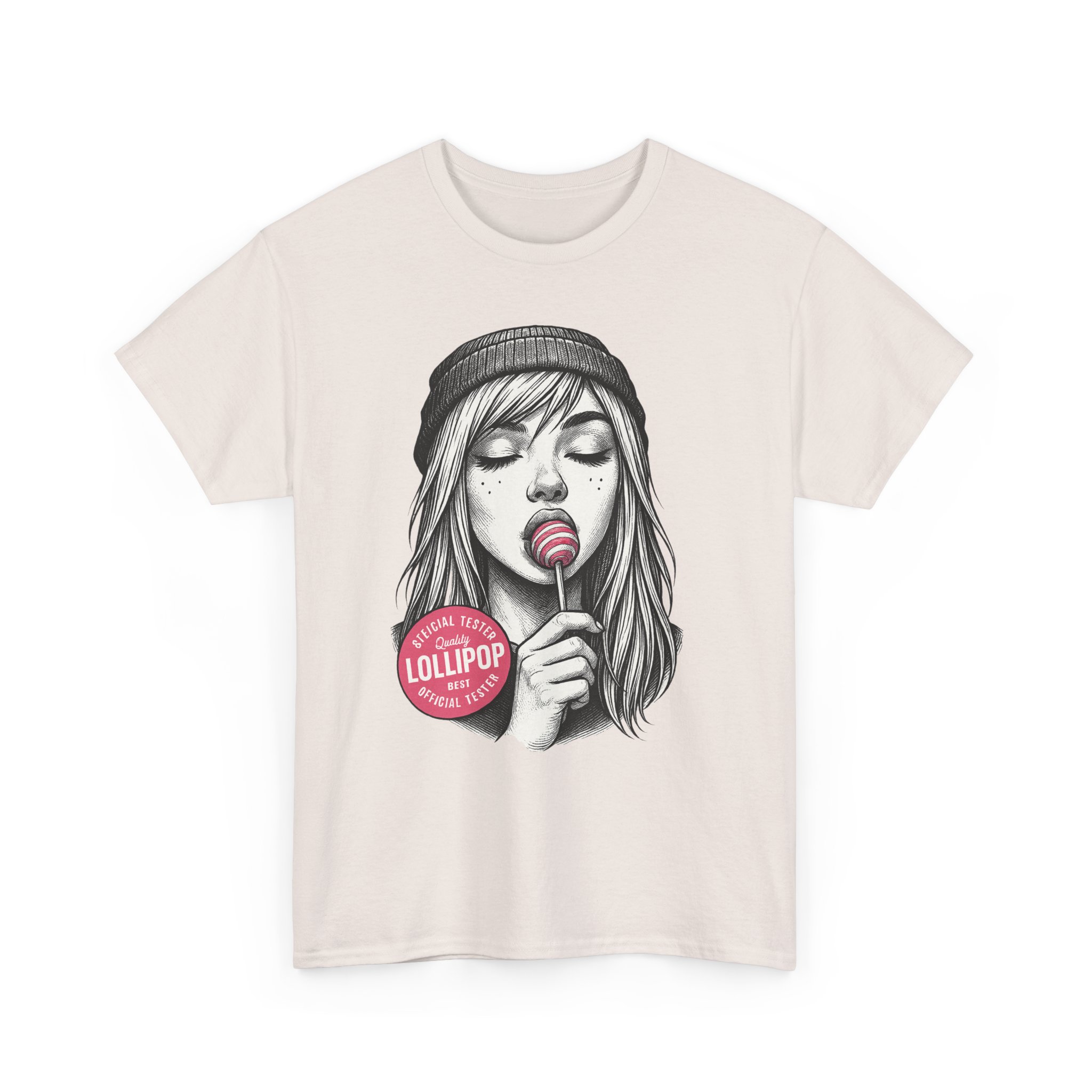 Lollipop Girl Graphic Tee - Fun Unisex Cotton T-Shirt for Candy Lovers, Casual Wear, Gift for Friends, Birthday Celebration, Summer Vibe - Image 19