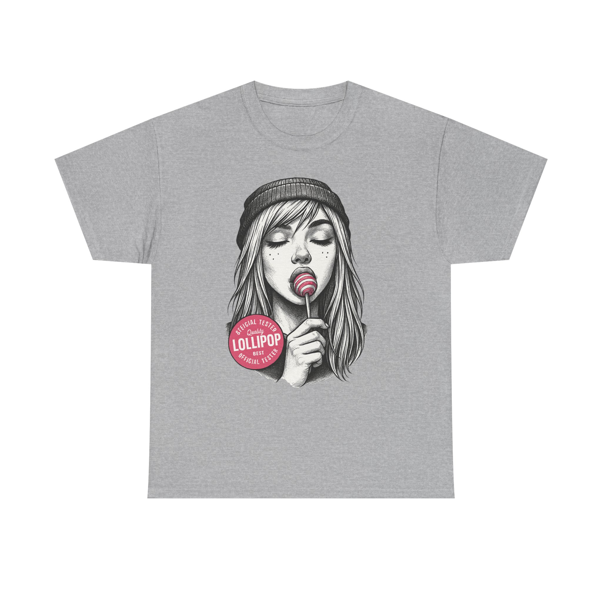 Lollipop Girl Graphic Tee - Fun Unisex Cotton T-Shirt for Candy Lovers, Casual Wear, Gift for Friends, Birthday Celebration, Summer Vibe - Image 21